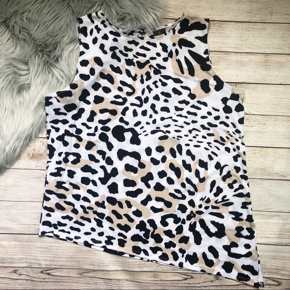 Worthington Woman's Cheetah Print Top‎